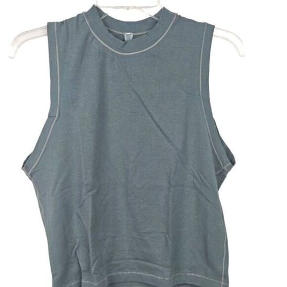 SKIMS SLEEVELESS COTTON PULLOVER TOP NWT - Picture 1 of 10